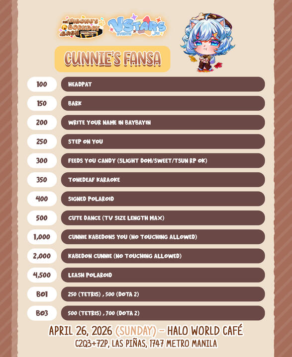 Cunnie's Fansa