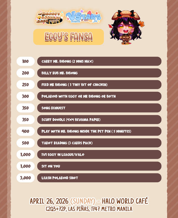 Eggy's Fansa