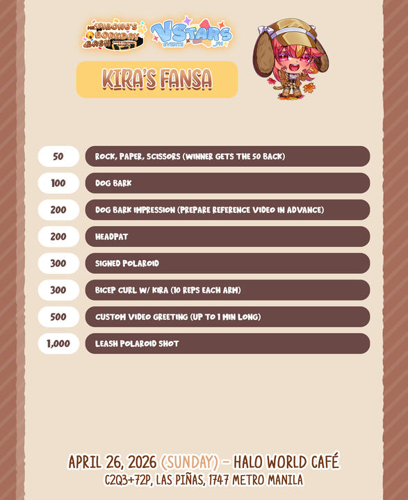 Kira's Fansa