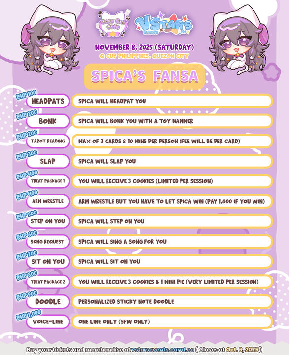 Spica&#39;s Fansa